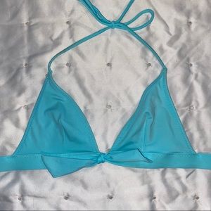 Victoria Secret Tie-front Triangle Bikini Top